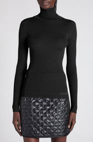 Moncler Virgin Wool Turtleneck Sweater