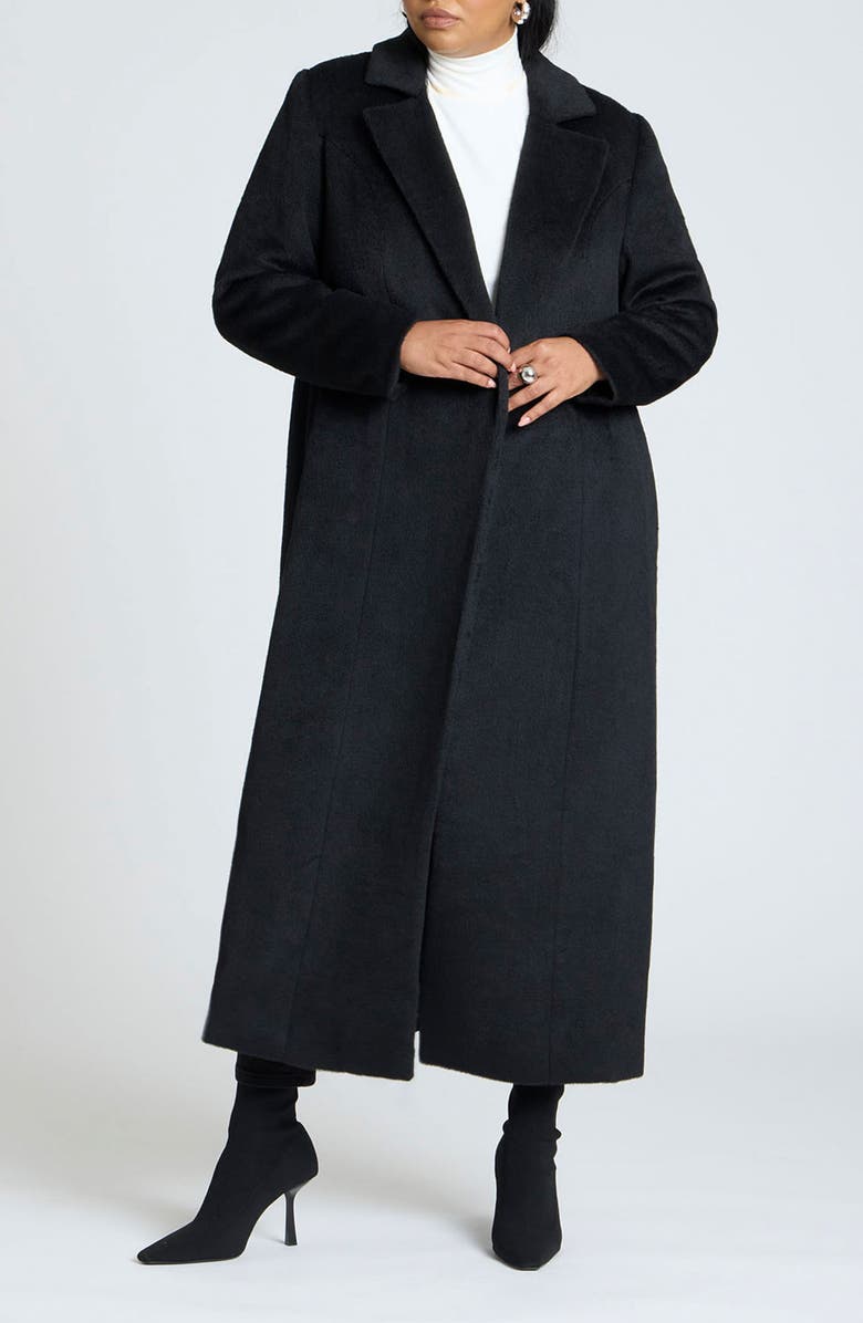 ELOQUII Flyaway Coat, Main, color,