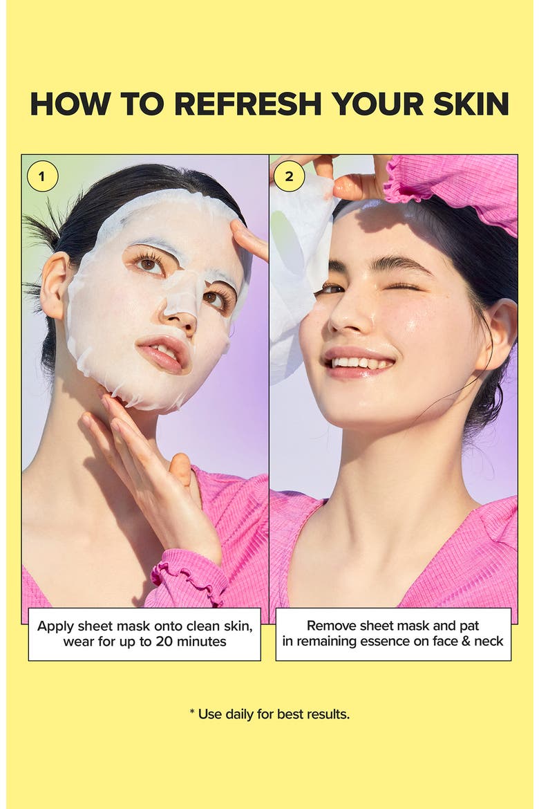Let's Do This 5-Day Assorted Sheet Mask Set, Alternate, color, NO COLOR