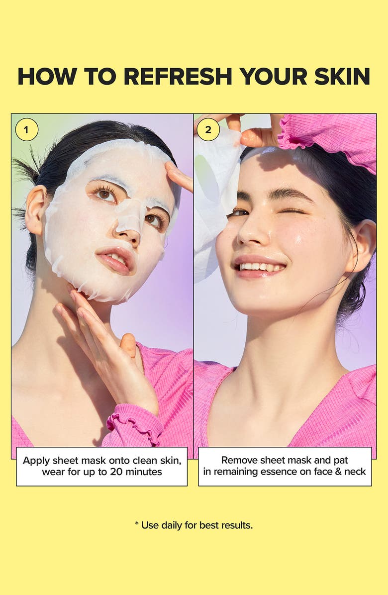 I DEW CARE Let's Do This 5-Day Assorted Sheet Mask Set, Alternate, color,