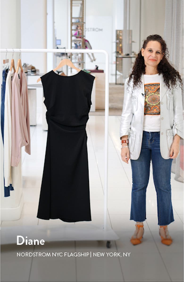 Dhalia Cap Sleeve Midi Dress, sales video thumbnail