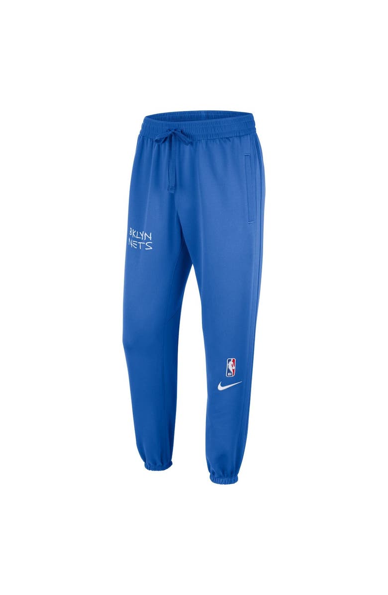 Nike Men's Nike Royal Brooklyn Nets 2022/23 City Edition Showtime ThermaFlex Sweatpants, Alternate, color,