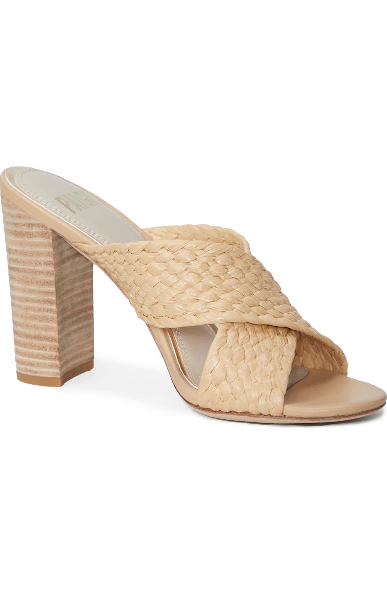 PAIGE Nova Sandal, Main, color, Straw