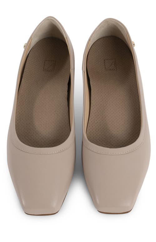 Stinaa.j Amy Orthopedic Ballet Flats In Beige Leather