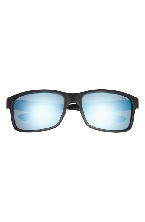 Crawler XL 64mm Oversize Rectangular Polarized Sunglasses