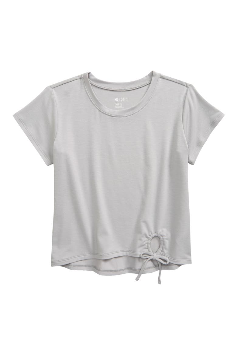 Kids' Tied Up T-Shirt, Main, color, GREY VIOLET