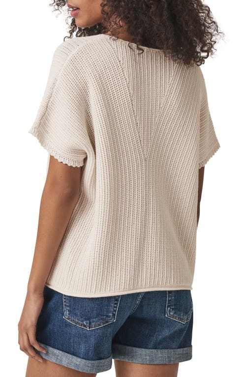 Splendid Moonstone Horizion Sweater Poncho In Neutral