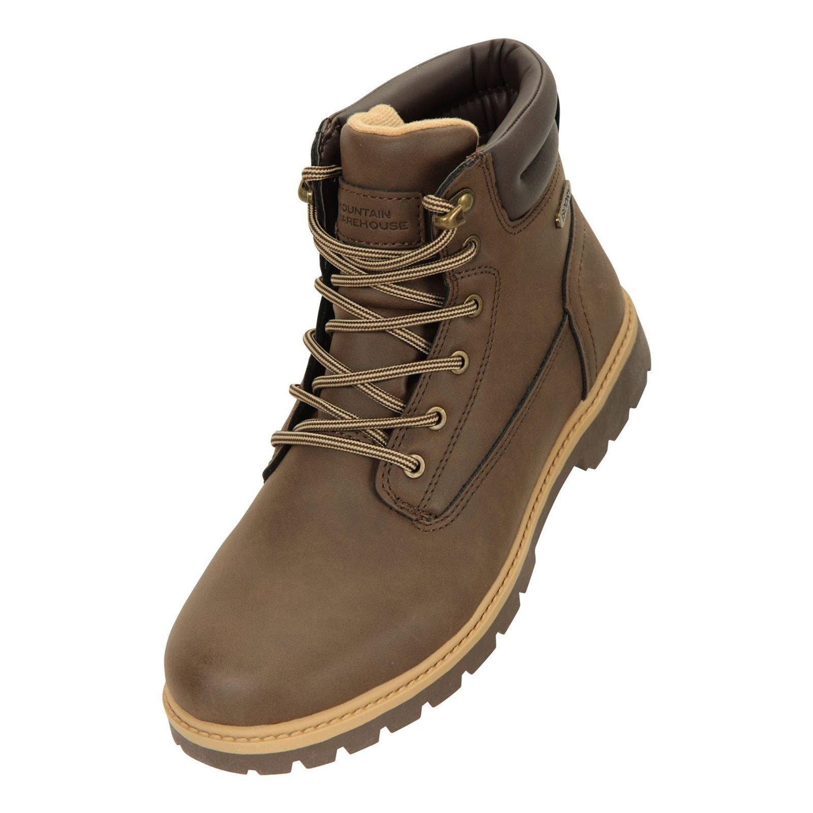 Waterproof Ankle Boots, Main, color, Brown