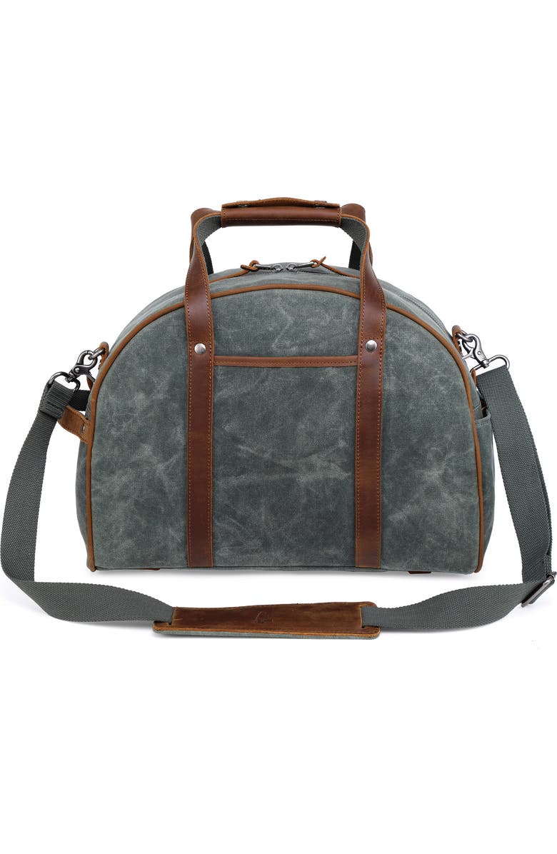 THE SAME DIRECTION Stone Creek Waxed Canvas Weekend Bag, Alternate, color,