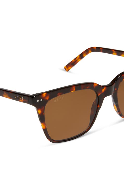 DIFF DIFF BILLIE XL 54MM SQUARE SUNGLASSES