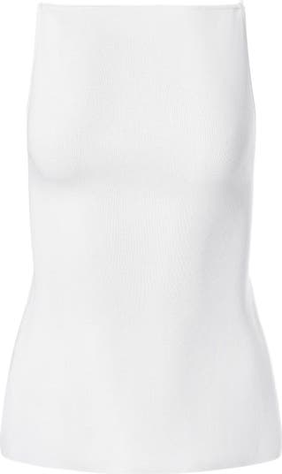 High Straight Neck Top