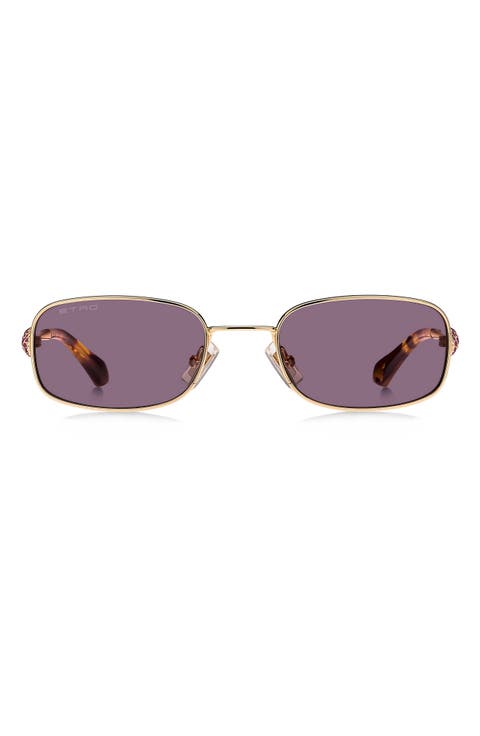 52mm Rectangular Sunglasses