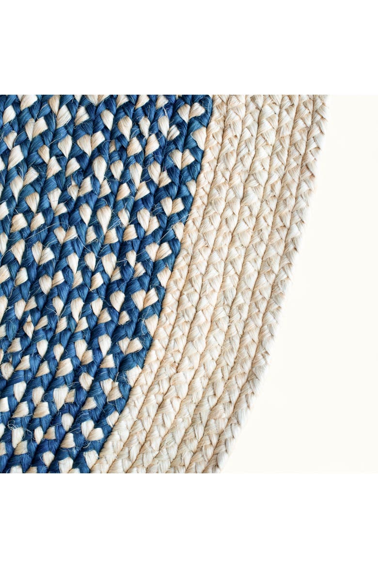 Braid Rug Large, Alternate, color, Marine Blue