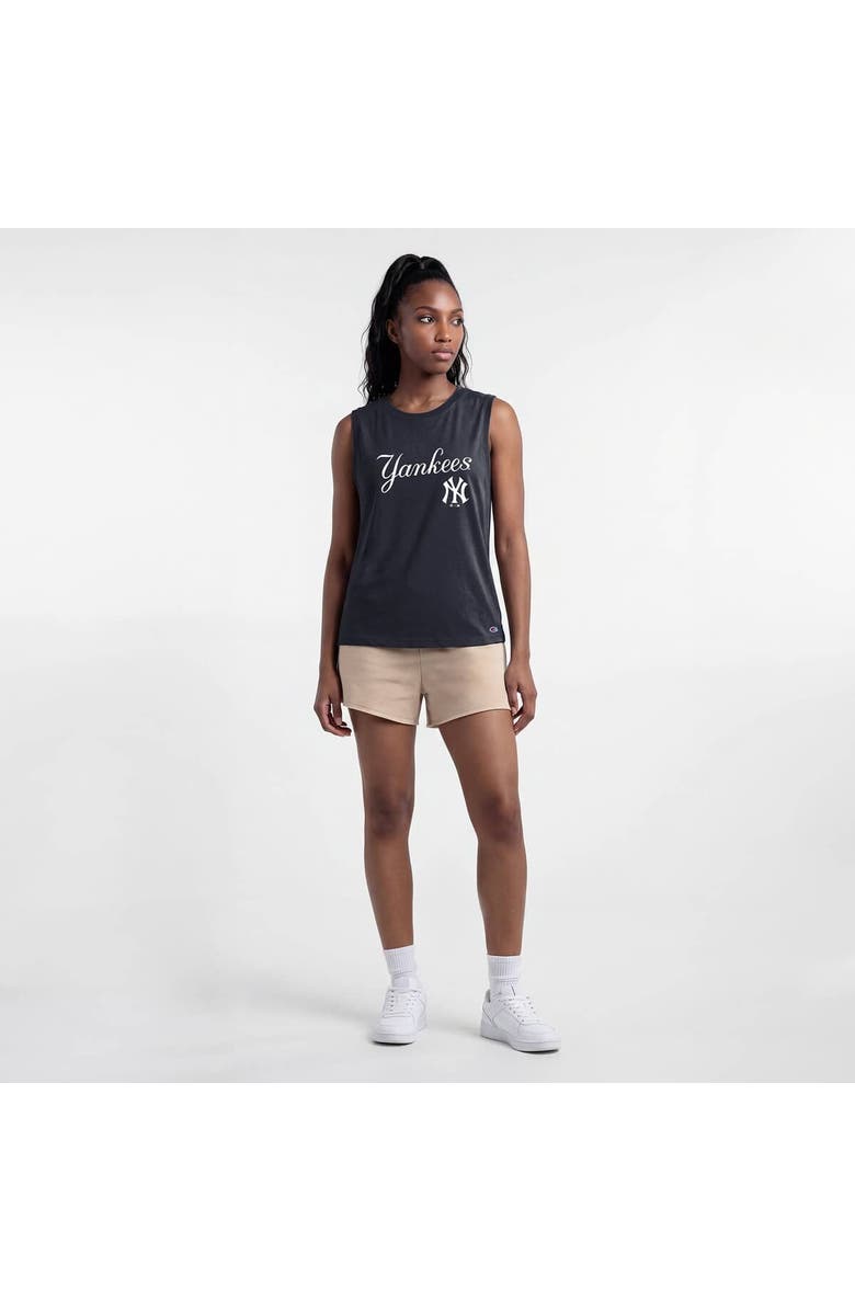 Champion Women's Champion Navy New York Yankees Muscle Tank Top, Alternate, color, Navy