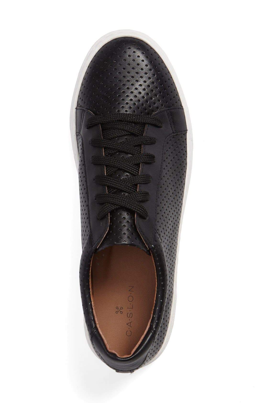 Caslon<sup>®</sup> Cassie Perforated Sneaker, Alternate, color, 