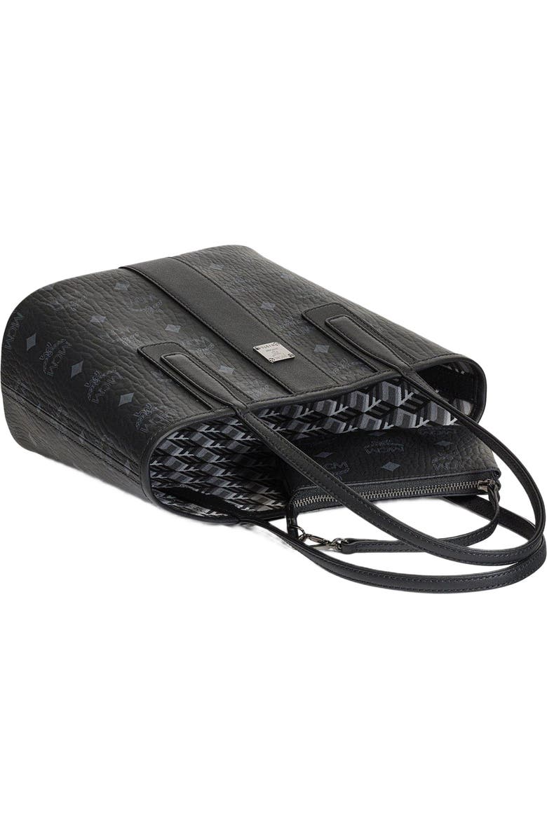 MCM Mini Reversible Liz Shopper in Visetos, Alternate, color,