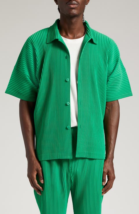 Men's Homme Plissé Issey Miyake Non-Iron Shirts | Nordstrom Men's Homme Plissé Issey Miyake Non-Iron Shirts | Nordstrom