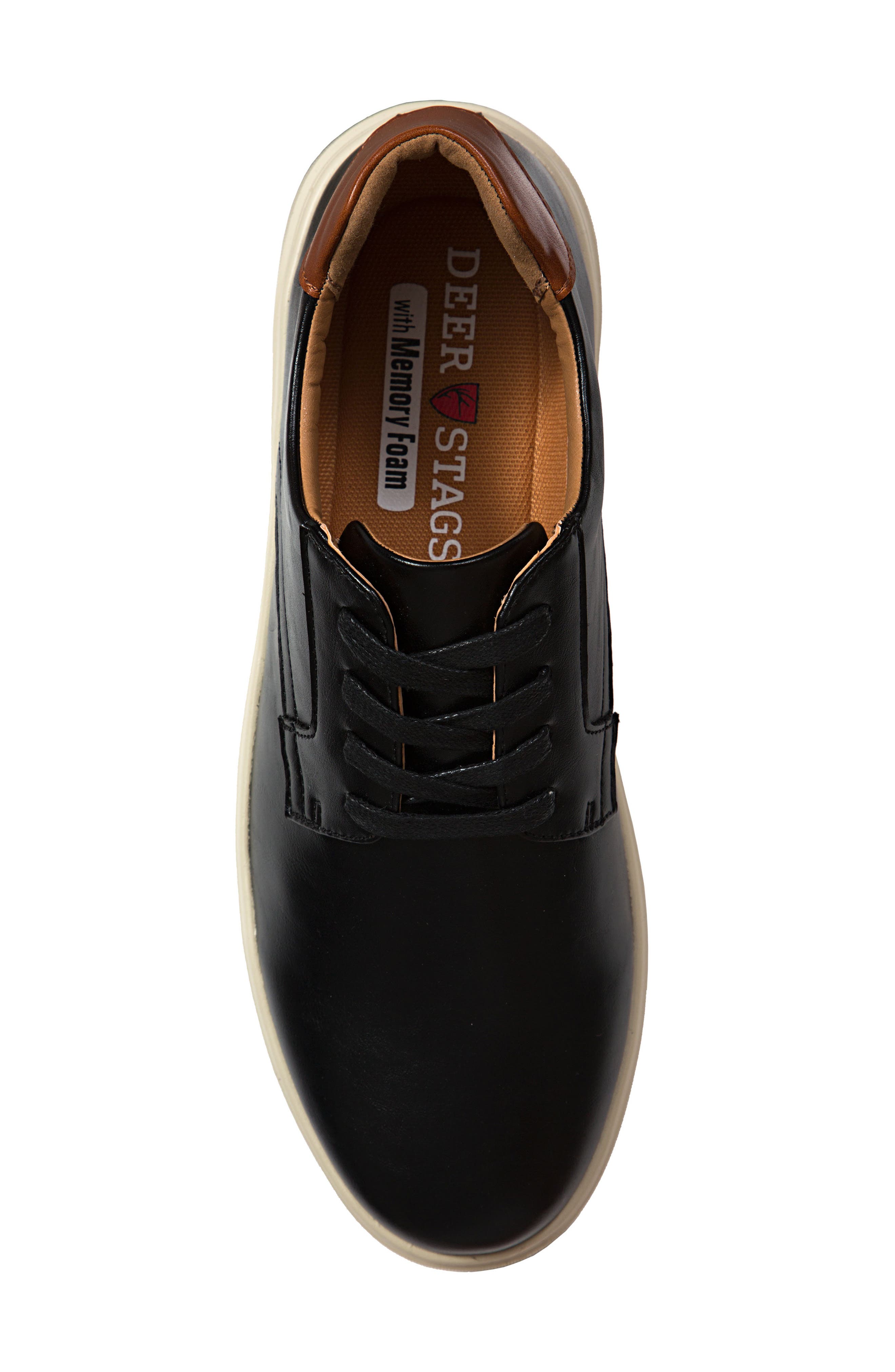 Deer Stags Albany Low Top Sneaker, Alternate, color, Black