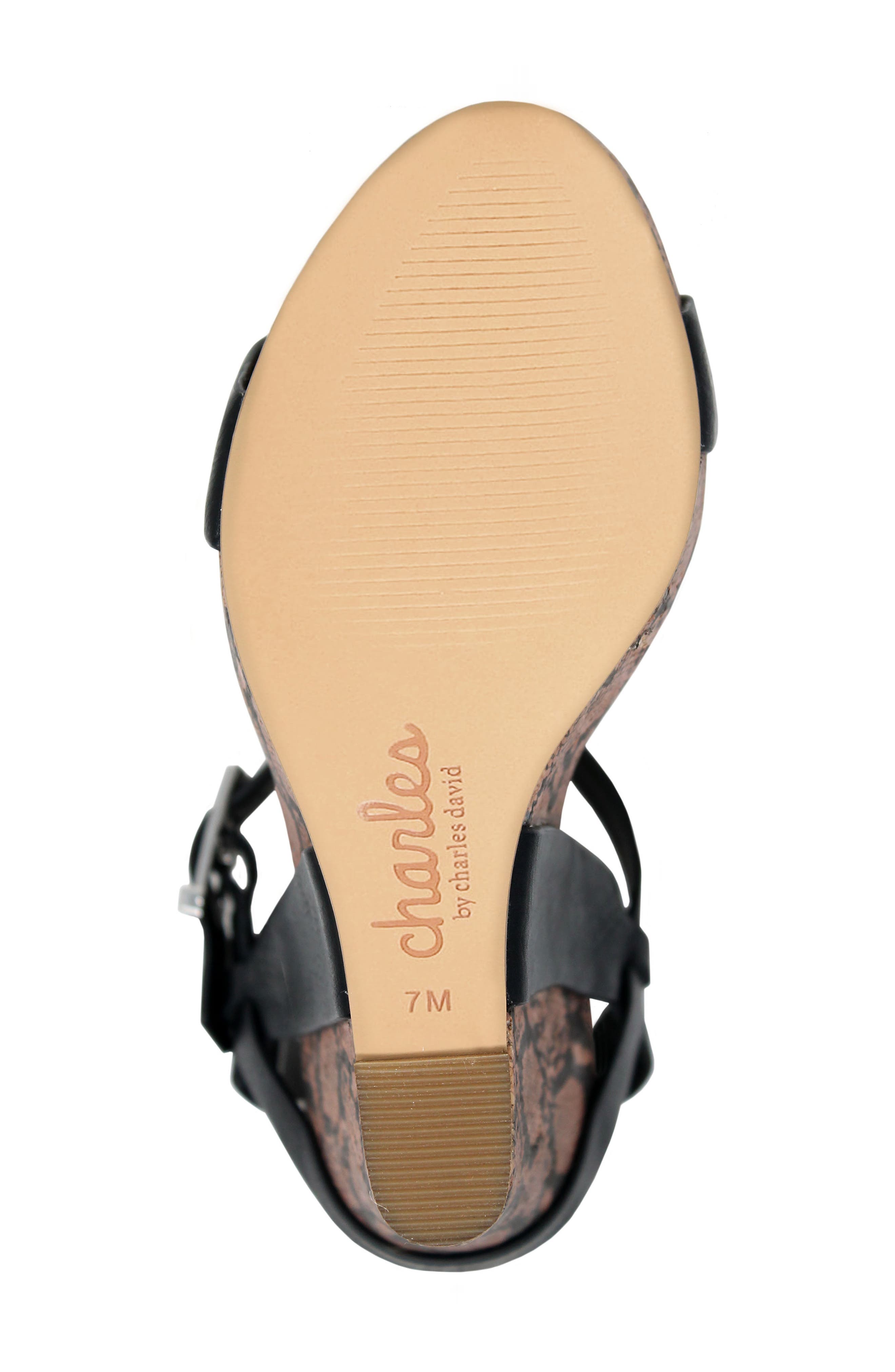 Charles by Charles David Army Wedge Sandal, Alternate, color, 