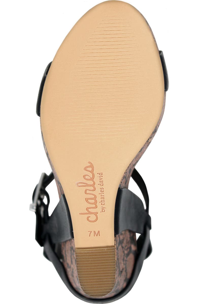 Charles by Charles David Army Wedge Sandal, Alternate, color,