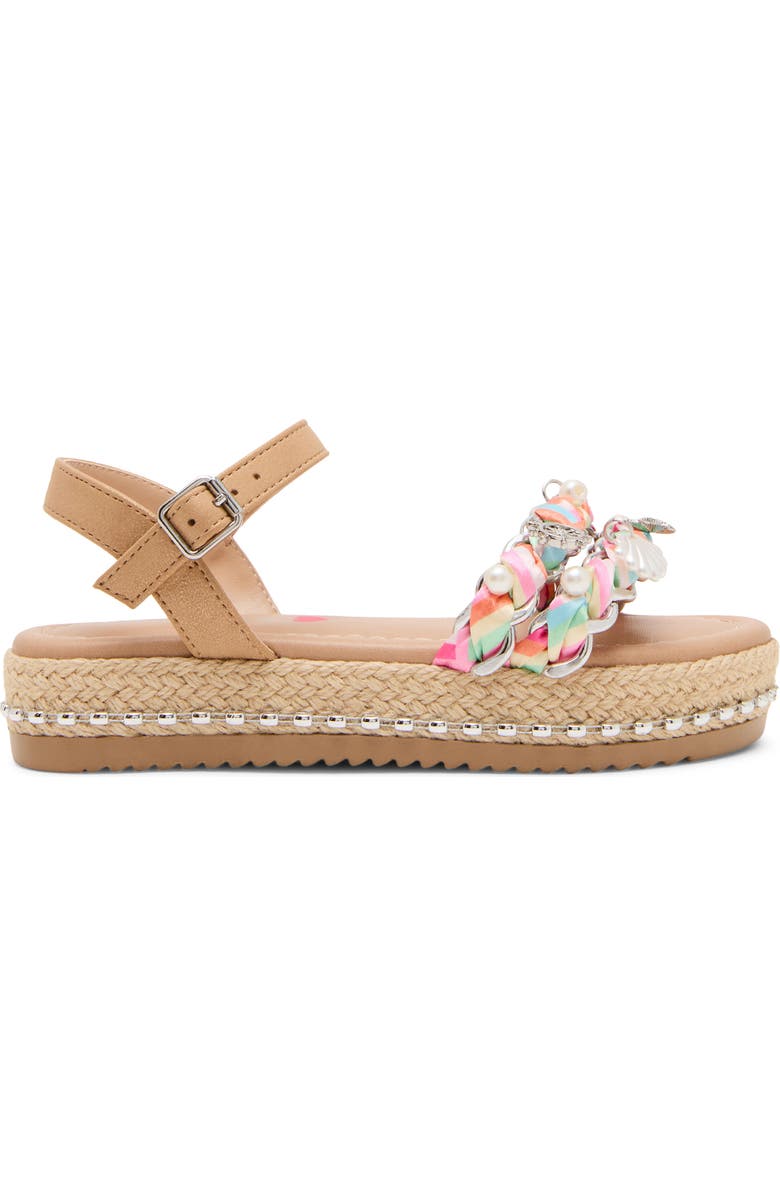 Steve Madden Kids' Jgizmo Platform Sandal, Alternate, color, Pink/ Green Multi