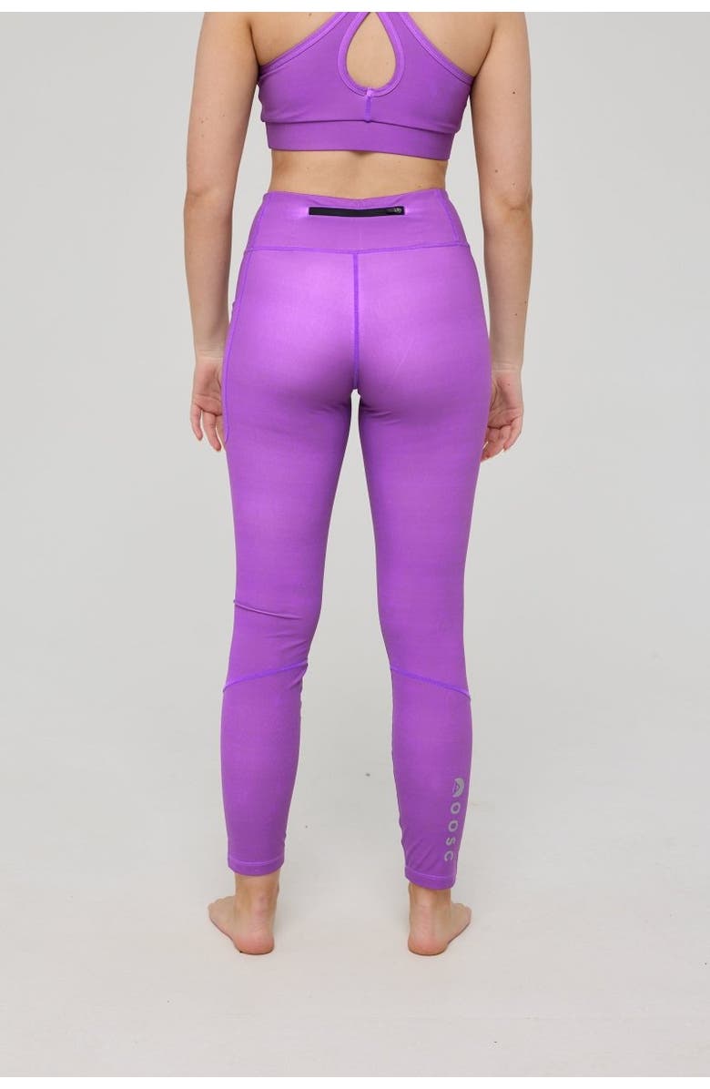 OOSC Infinite High Waisted Leggings - Purple, Alternate, color, Purple