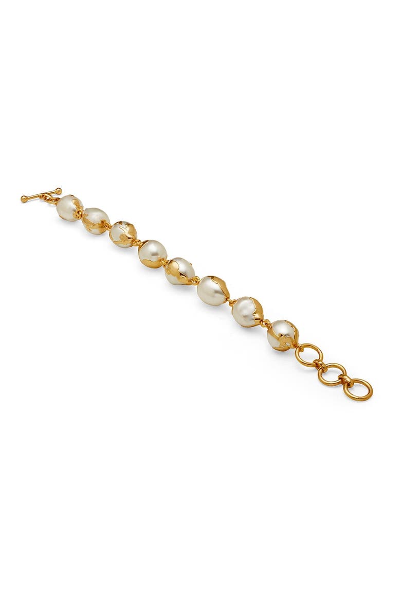 Dhwani Bhansal LUNA BRACELET, Alternate, color, Gold Plated