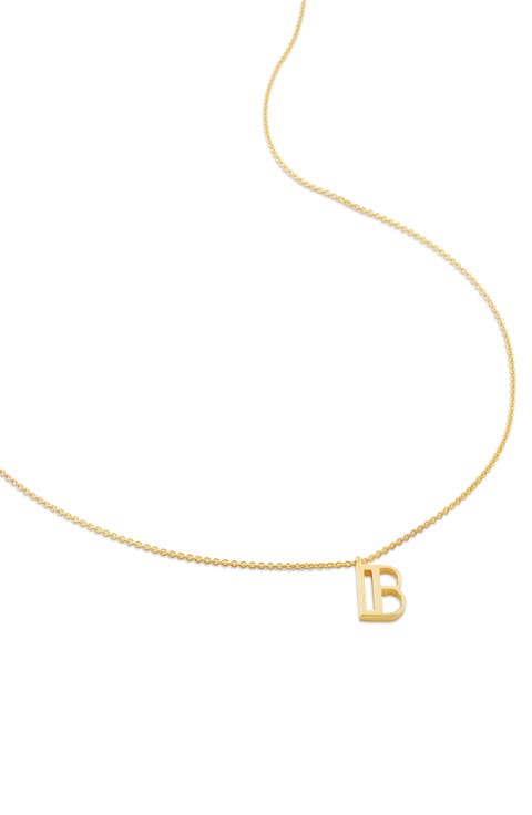 Initial Pendant Necklace
