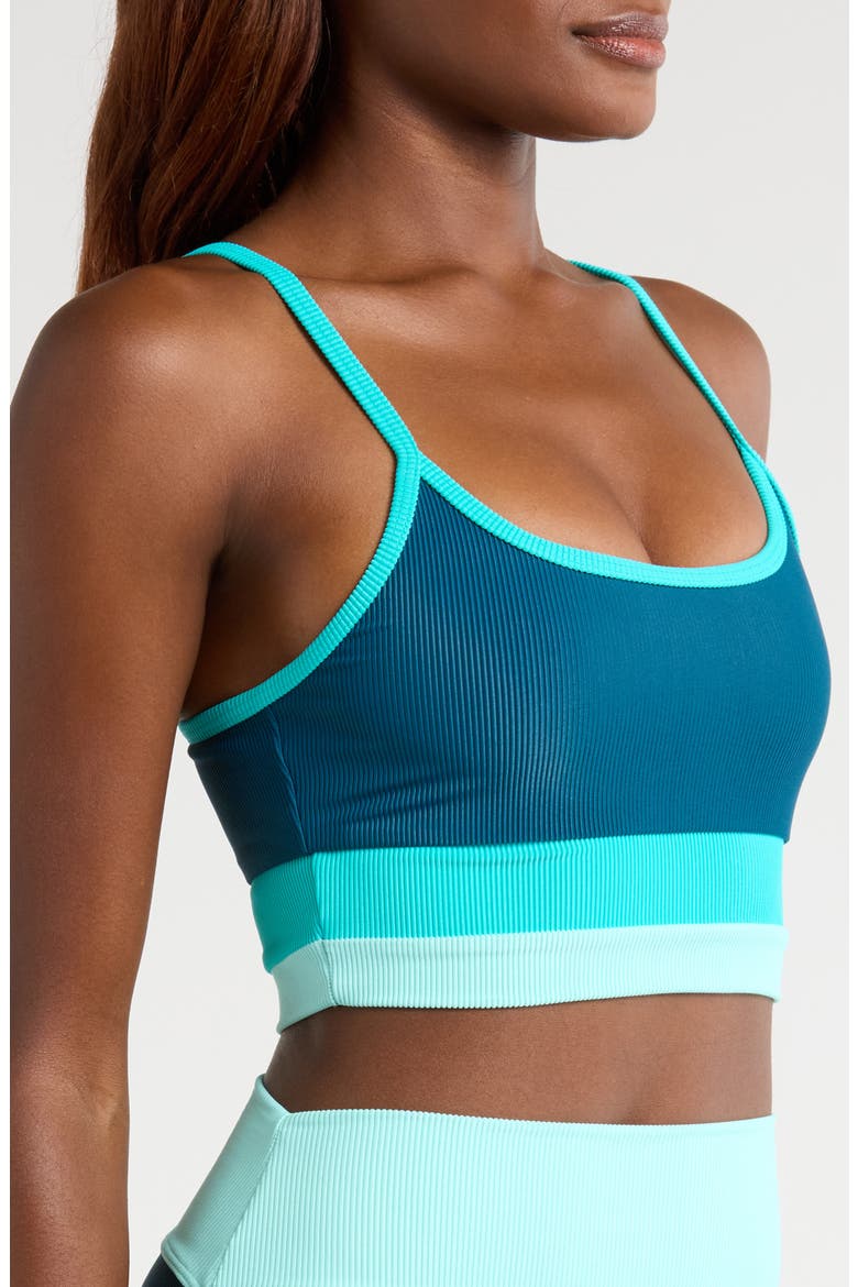 Eva Colorblock Bikini Top, Alternate, color, SEASHORE C