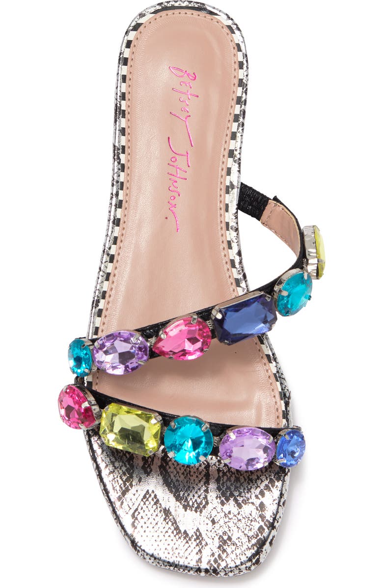 Betsey Johnson Willet Flat Sandal, Alternate, color,
