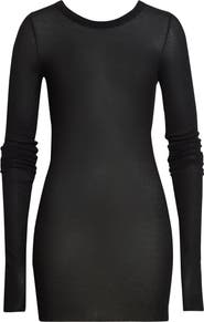 Rick Owens Rib Long Sleeve T-Shirt