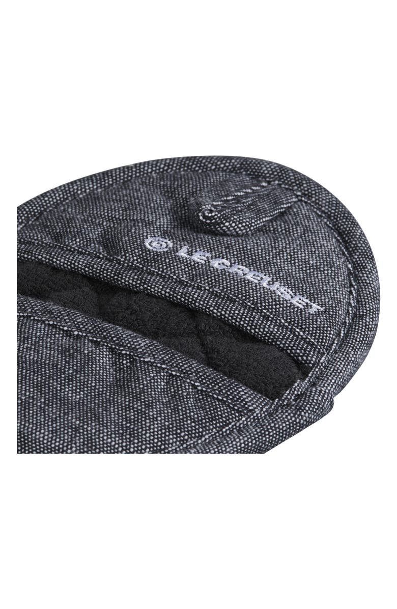 Le Creuset Set of 2 Pot Grips, Alternate, color, Noir
