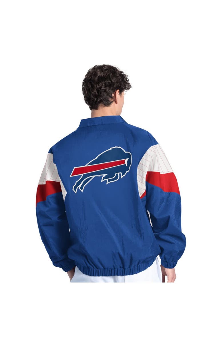 STARTER Men's Starter Royal Buffalo Bills Yard Line Full-Zip Jacket, Alternate, color, 