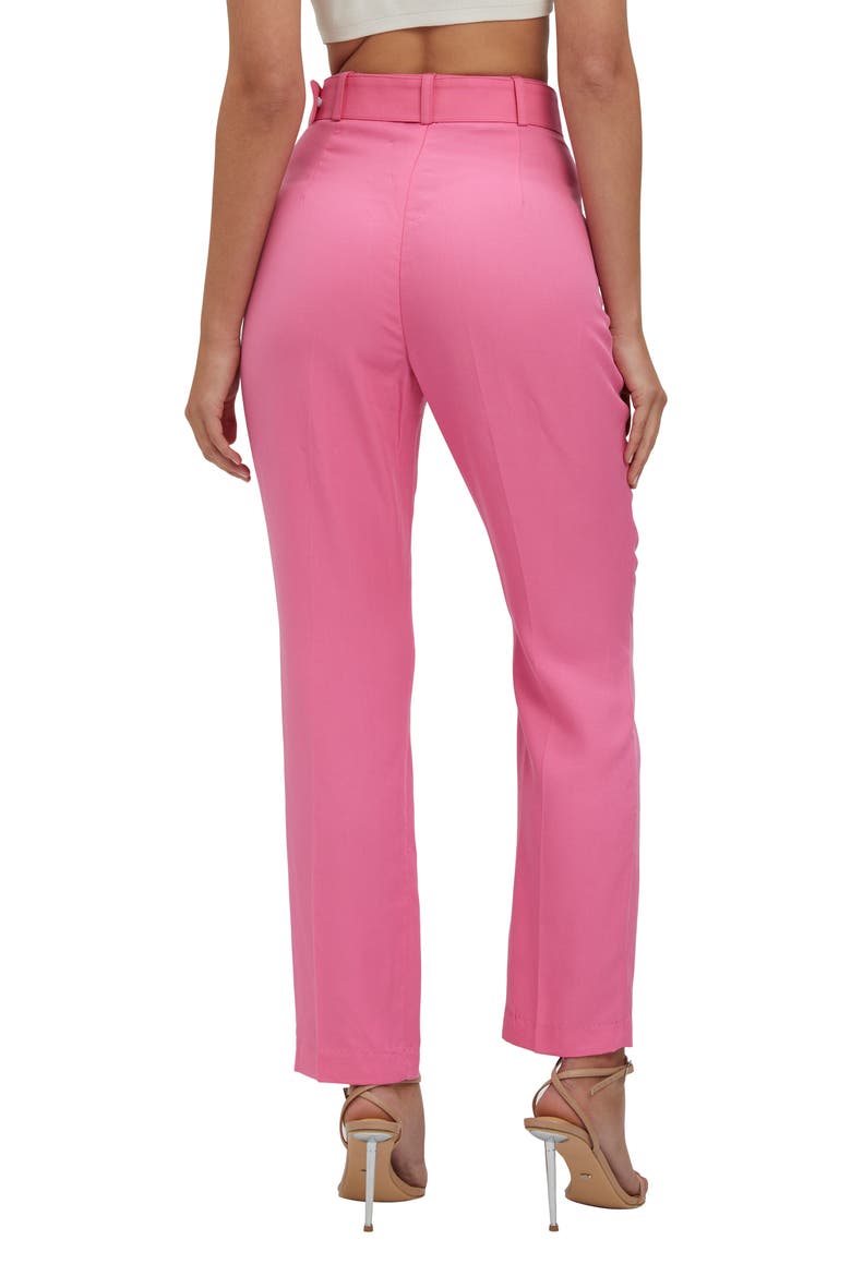 Therese Buckle Pants, Alternate, color, PINK POP