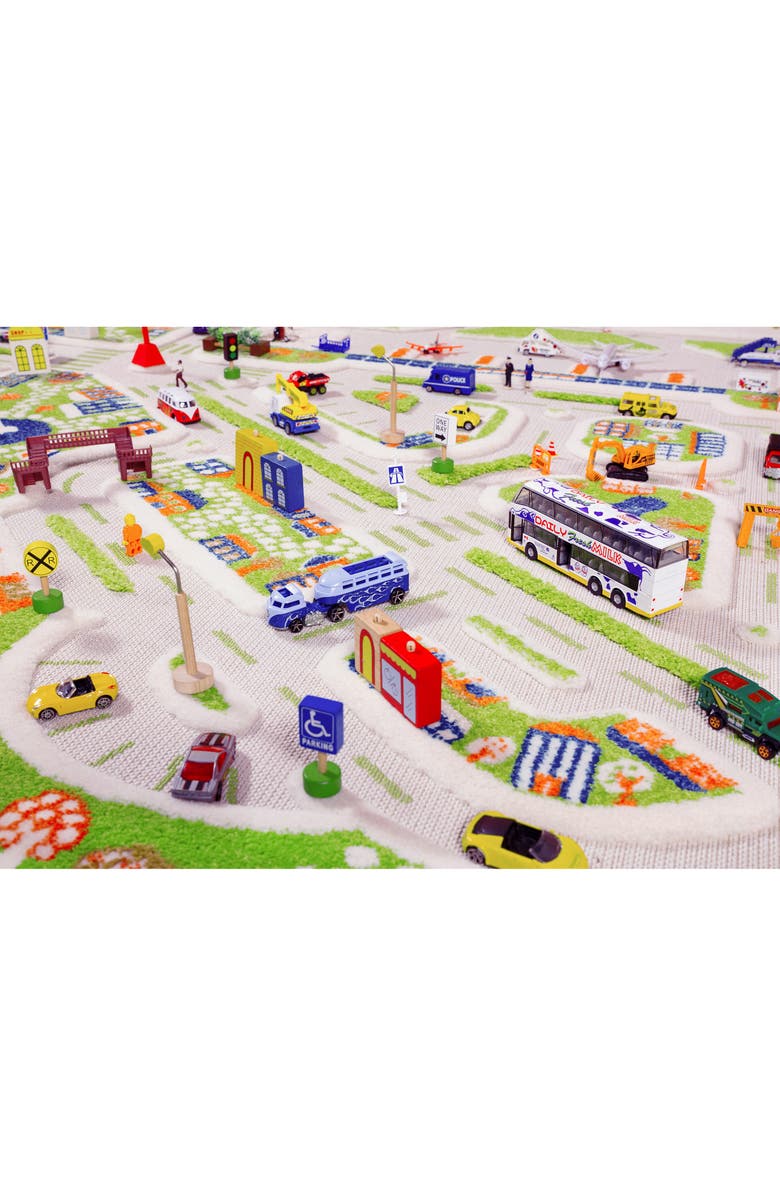 IVI LUCA AND CO Mini City Play Rug, Alternate, color, Multicolor