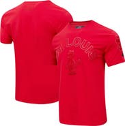 PRO STANDARD Men's Pro Standard St. Louis Cardinals Classic Triple Red T-Shirt