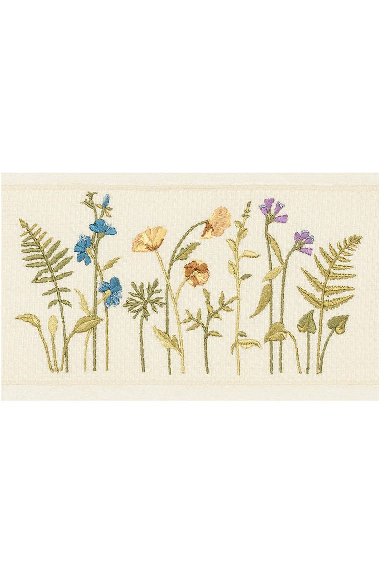 Linum Home Textiles Serenity 3-Piece Embellished Towel Set - Cream, Alternate, color, Cream