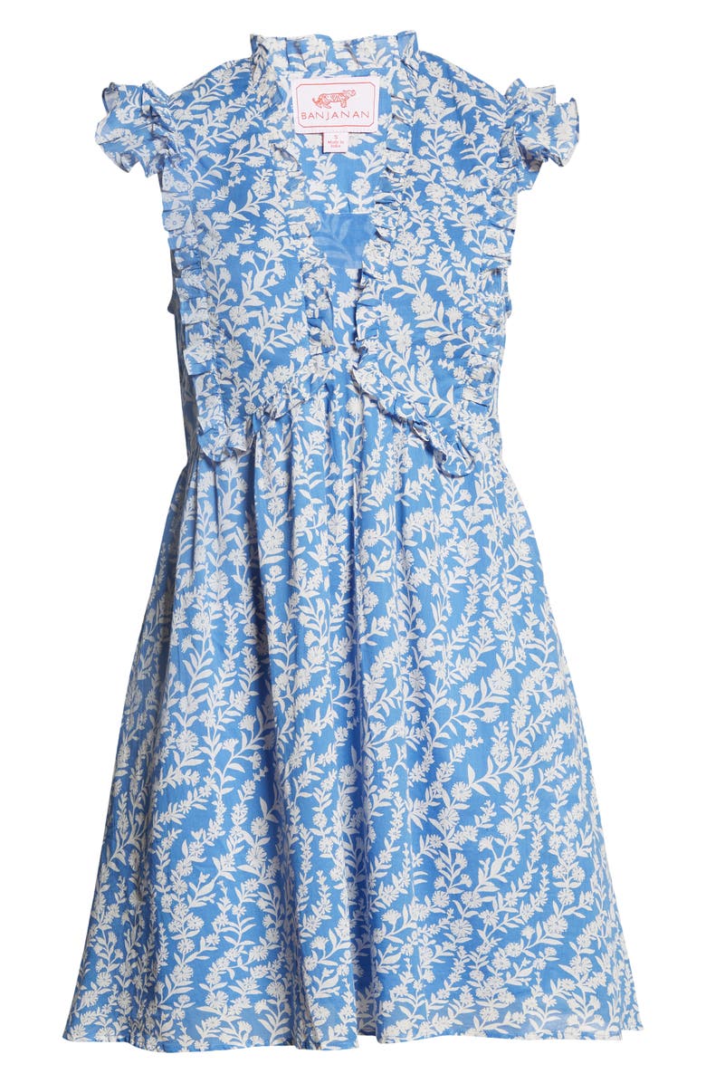 Banjanan Ellian Cotton Sleeveless Dress, Alternate, color, 