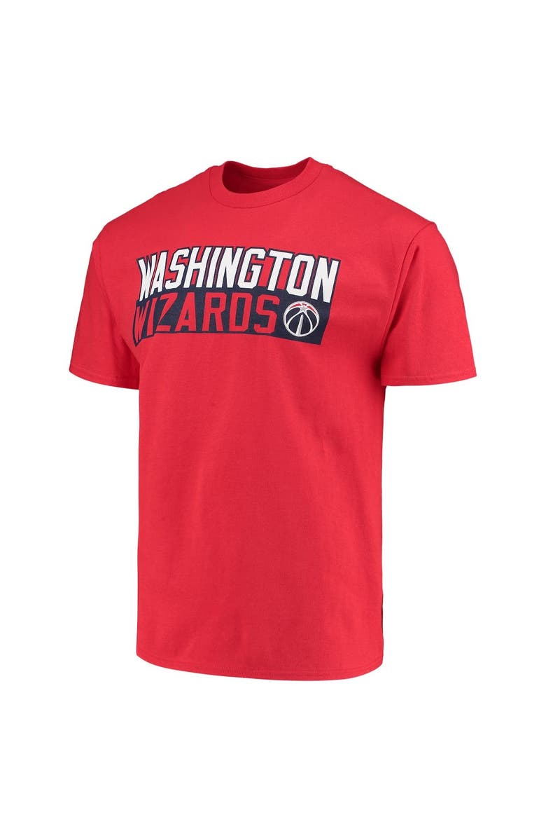 MAJESTIC Men's Majestic Bradley Beal Red Washington Wizards Vertical Name & Number T-Shirt, Alternate, color, 