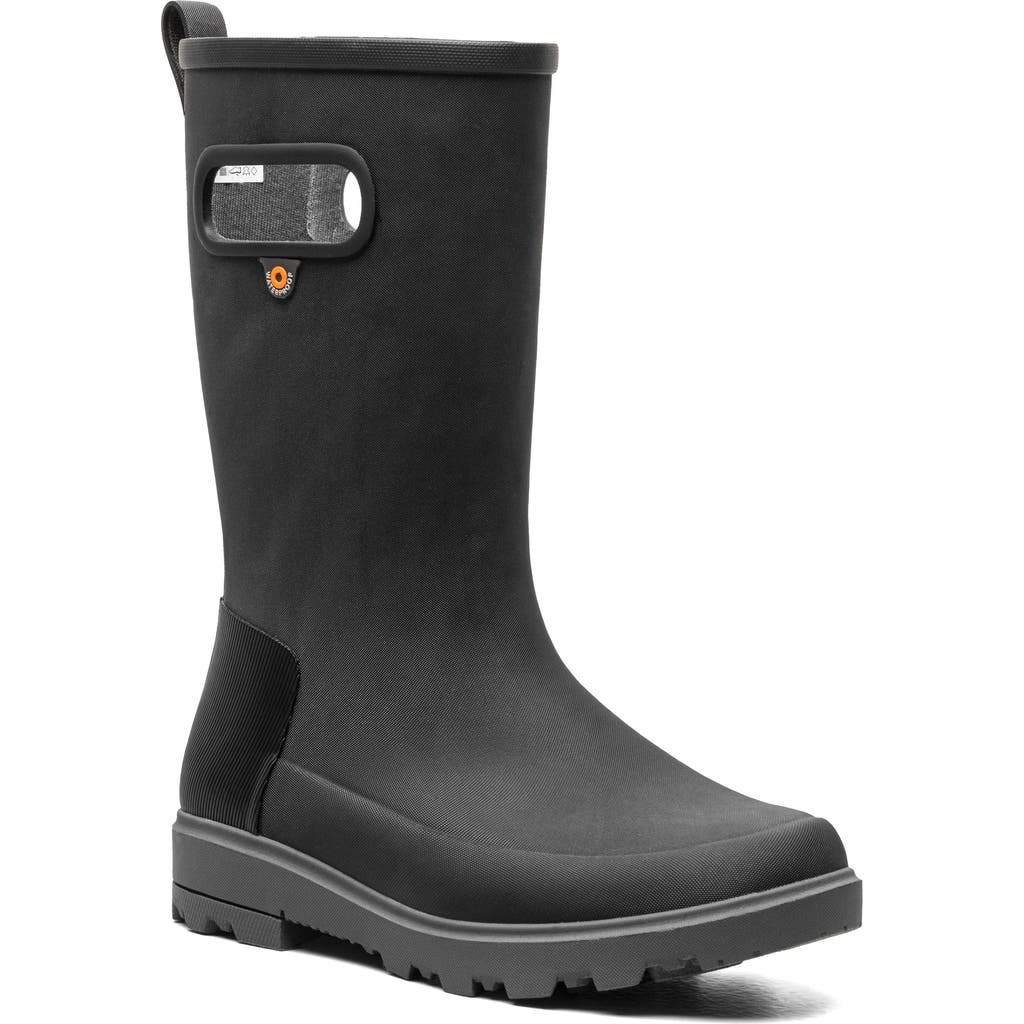 Bogs Kids' Holly Tall Waterproof Boot In Black