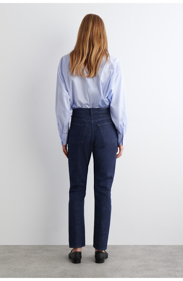 COS Flute Slim-Leg Jeans, Alternate, color, Dark Blue