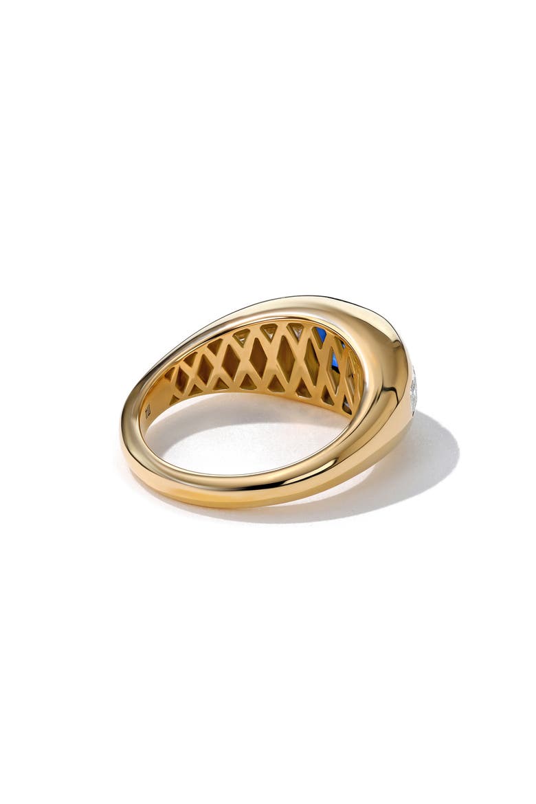 Sapphire & 18K Gold Ring, Alternate, color, SAPPHIRE