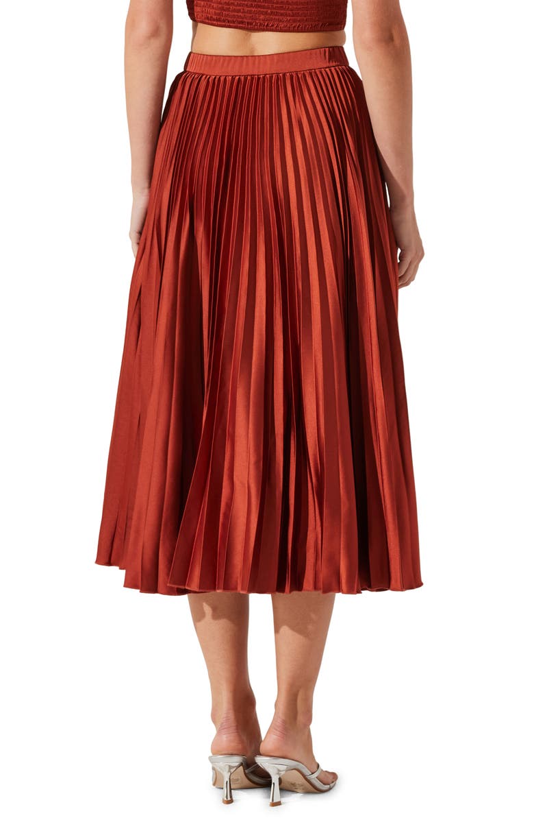 ASTR the Label Pleated Midi Skirt, Alternate, color,