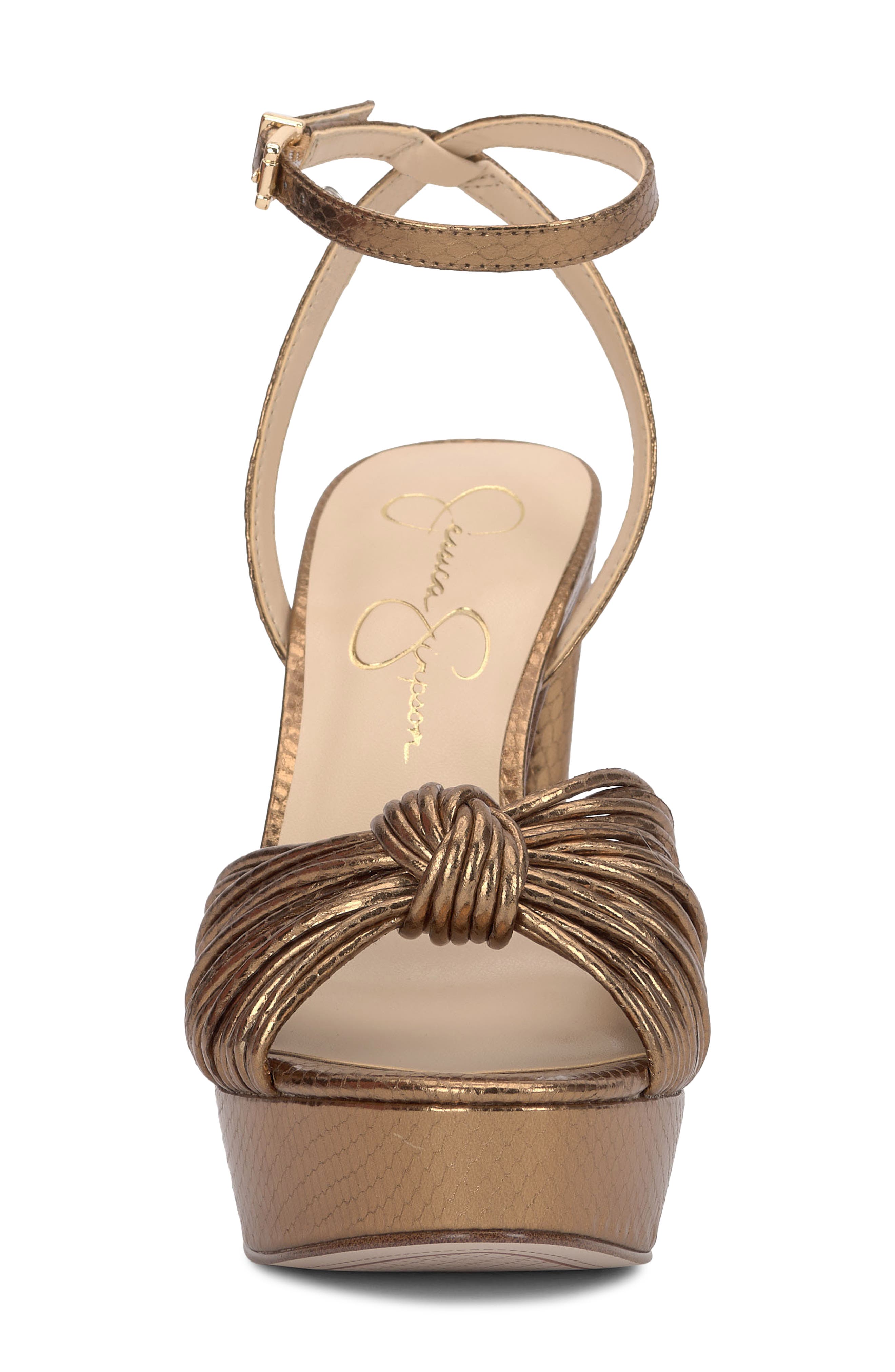 Jessica Simpson Immie Platform Sandal, Alternate, color, Bronze 01