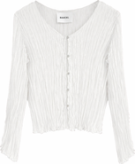 BAACAL Maya pleated cardigan