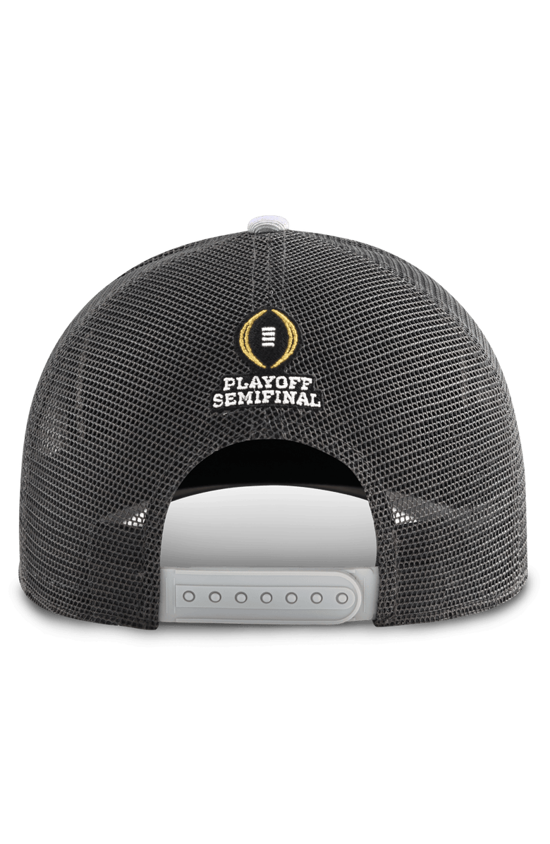 Nike Men's Anthracite Miami Hurricanes College Football Playoff 2026 Fiesta Bowl Champions Locker Room Rise Adjustable Hat, Alternate, color, Anthracite