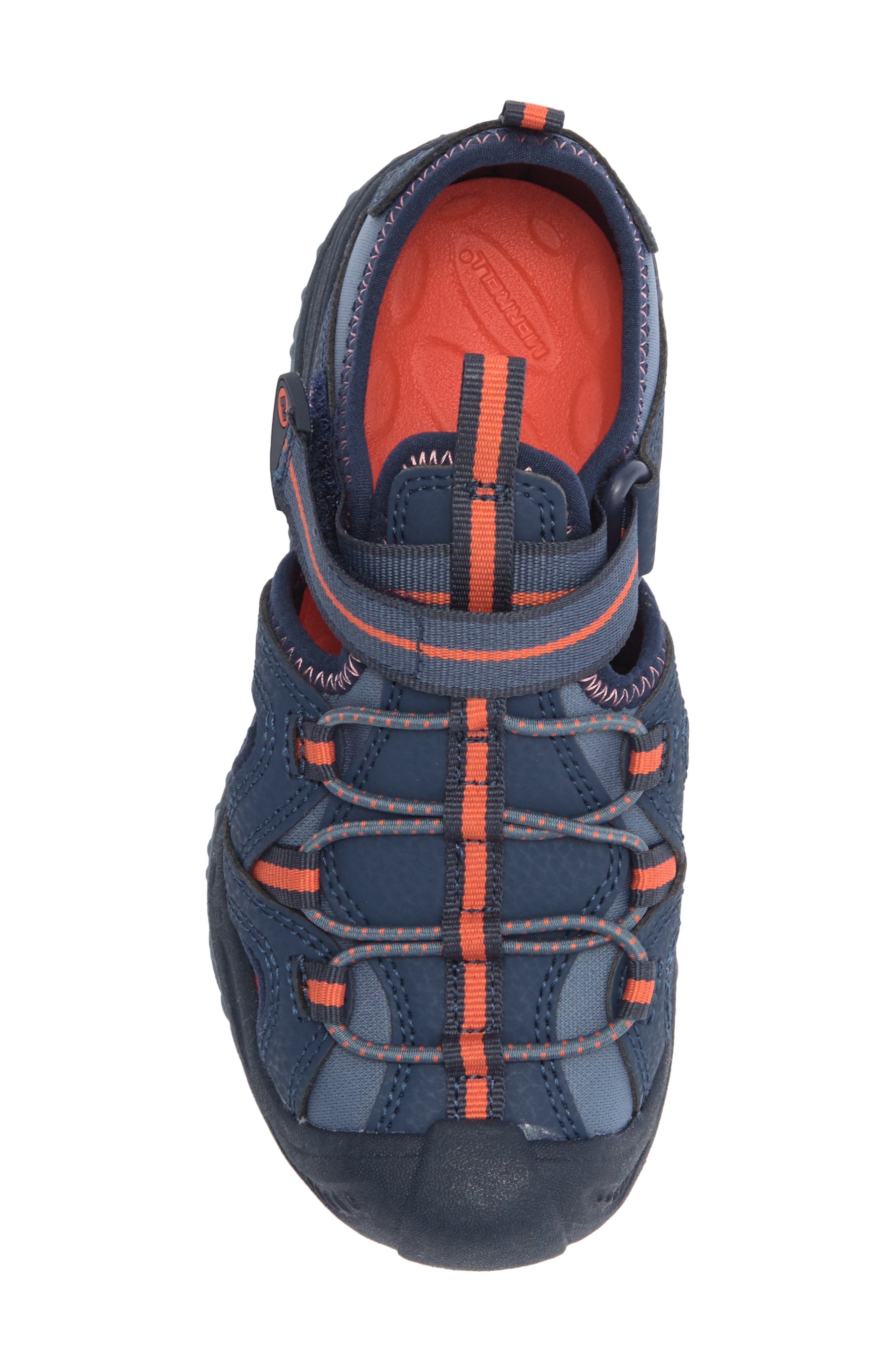 Merrell Kids' Hydro 2 Sandal, Alternate, color, Navy/Orange