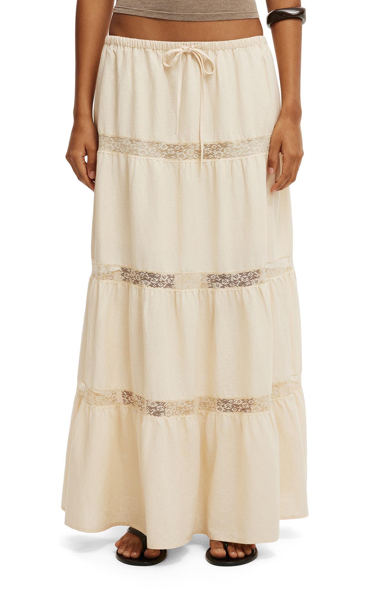 selected Honey Cream Lace