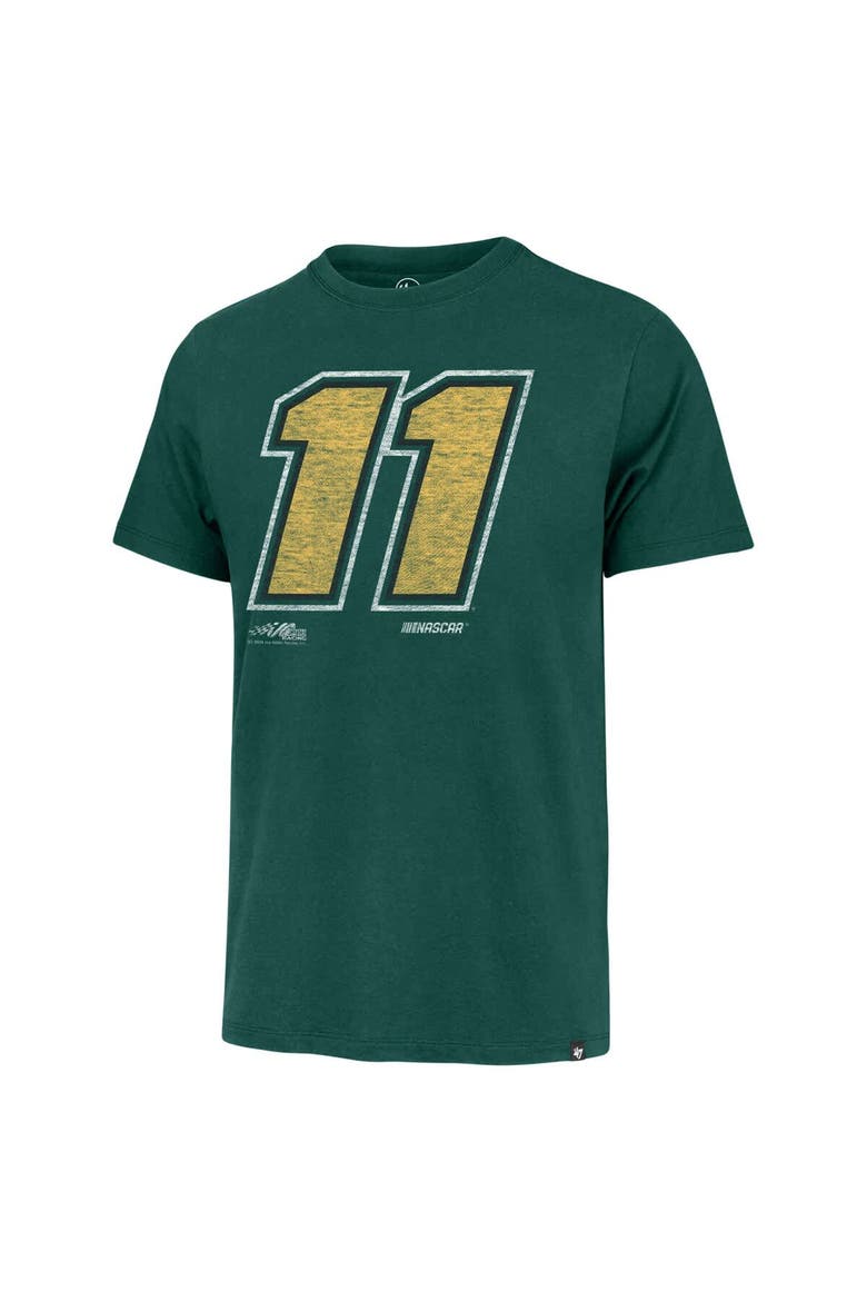 Men's '47  Teal Denny Hamlin  Franklin T-Shirt, Alternate, color, Teal