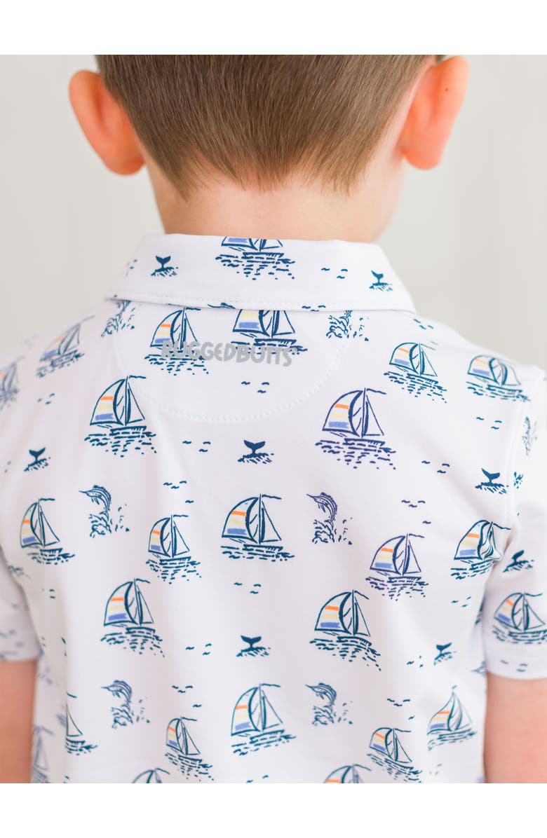 RuggedButts Boys Knit Short Sleeve Performance Polo, Alternate, color, 